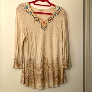 Boho tribal top